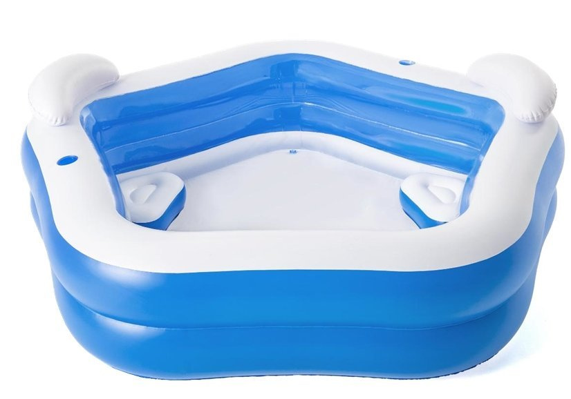 Pripučiamas baseinas bestway family fun, 213x206x69 cm