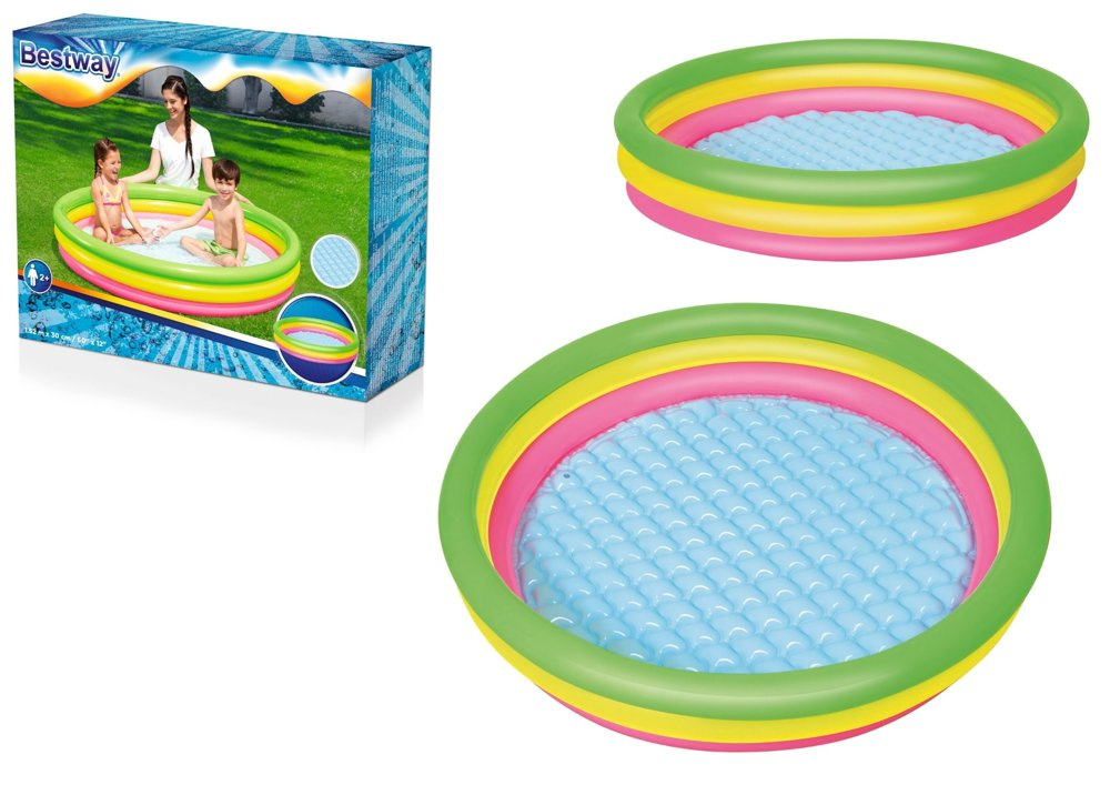 Pripučiamas baseinas bestway summer set, 152x30 m