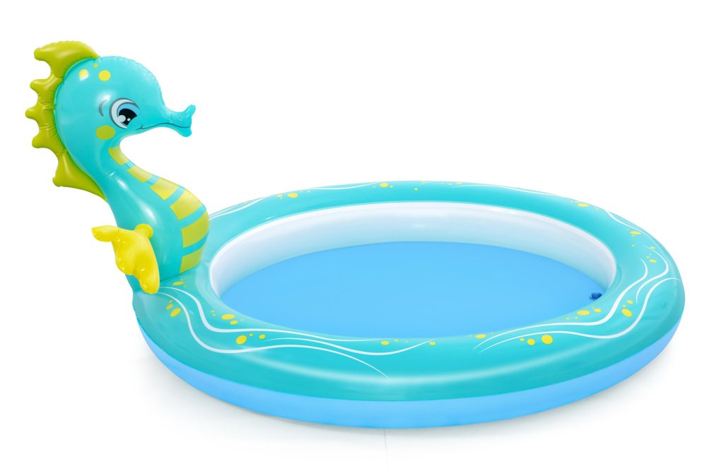 Pripučiamas baseinas bestway seahorse sprinkler, 188x160x86 cm