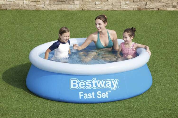 Baseinas bestway fast set 183x51 cm, be filtro