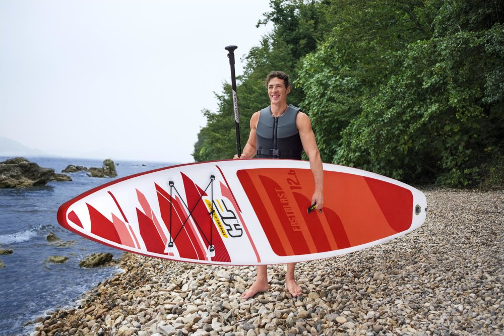 Pripučiama irklentė bestway hydro-force fastblast tech set, 381 cm
