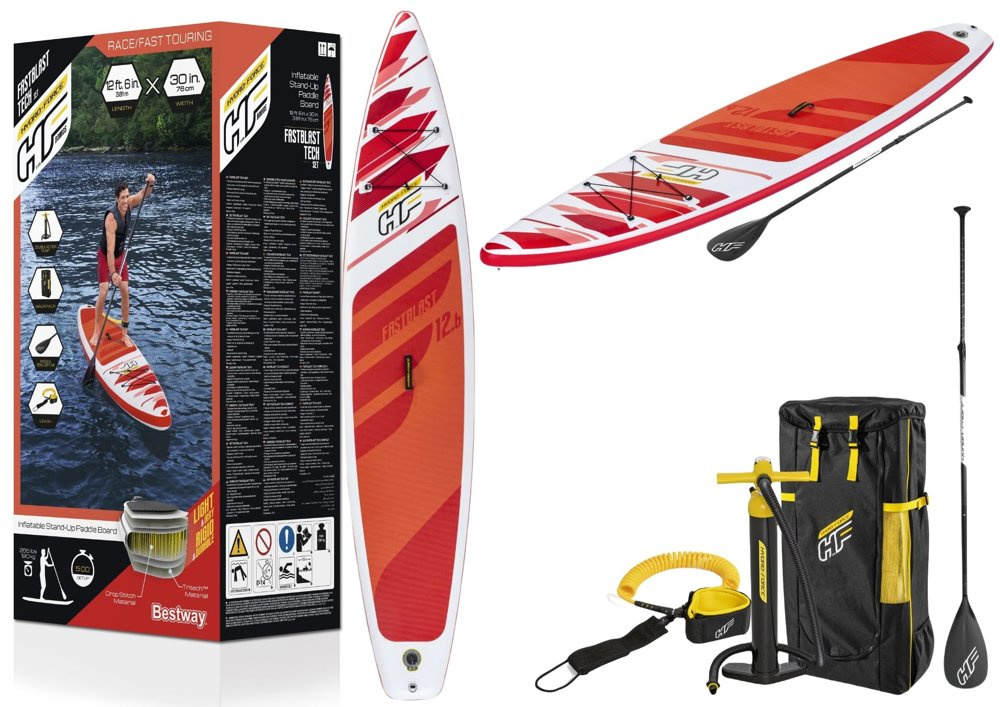 Pripučiama irklentė bestway hydro-force fastblast tech set, 381 cm
