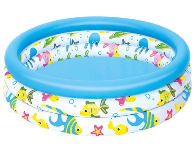 Pripučiamas baseinas bestway coral kids, 102x25 cm, be filtro
