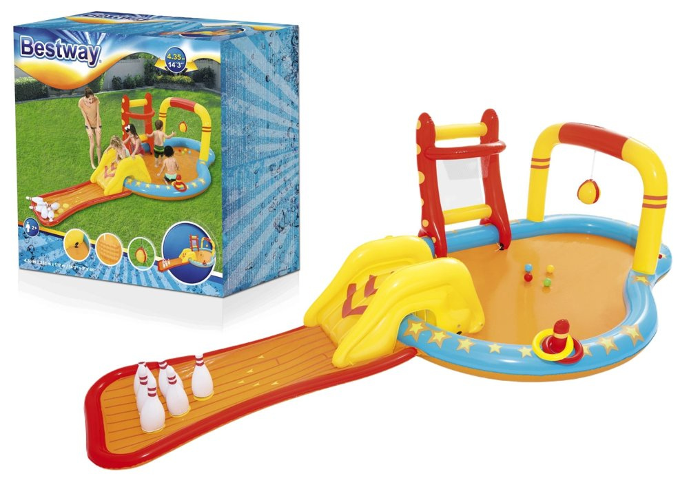 Pripučiama žaidimų aikštelė bestway lil' champ, 435x213x117 cm