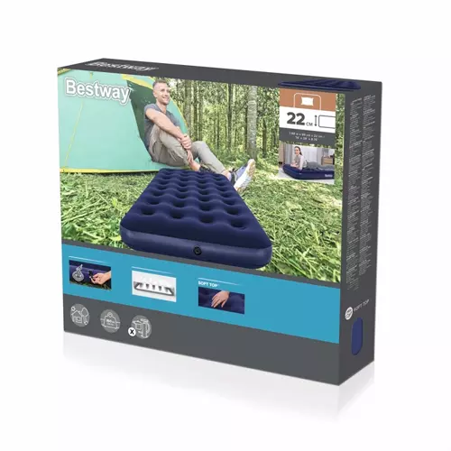 Pripučiamas čiužinys bestway 188x99x22 cm
