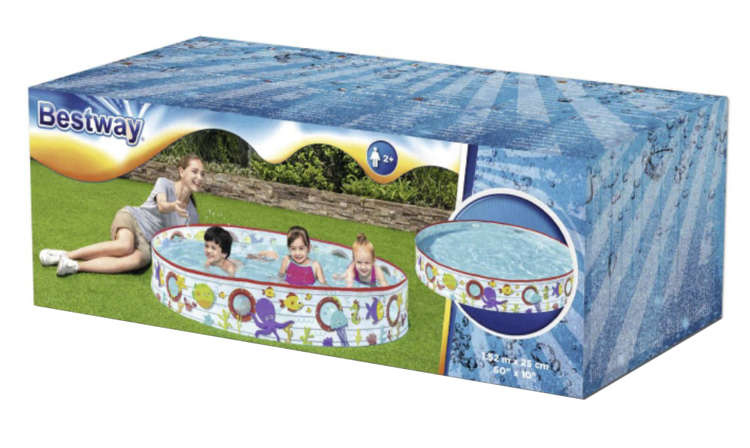 Ramstinis baseinas bestway fill 'n fun, 152x25 cm