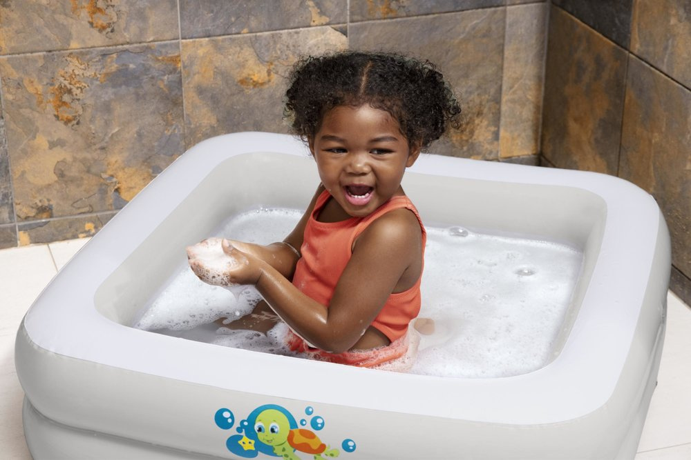 Pripučiamas baseinas kūdikiams bestway baby tub, 86x86x25 cm