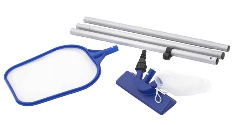 Baseino priežiūros rinkinys bestway flowclear, 3-jų dalių