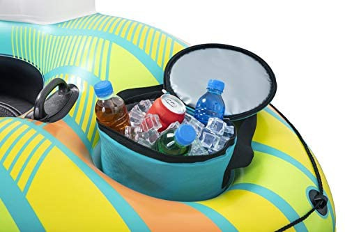 Bestway didelis pripučiamas plaustas su krepšiu 169 x 137 cm