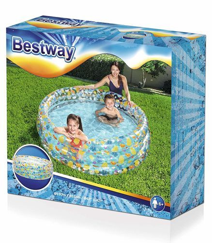 Bestway pripučiamas baseinas su vaisiniu dizainu 150cm