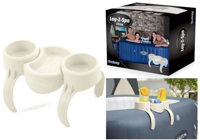 Gėrimų laikiklis masažiniams baseinams bestway lay-z-spa