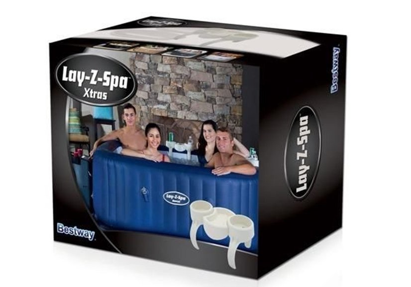 Gėrimų laikiklis masažiniams baseinams bestway lay-z-spa
