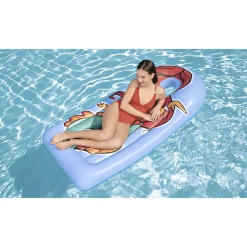 Pripučiamas paplūdimio čiužinys bestway flip air mat, 188x89 cm
