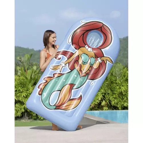 Pripučiamas paplūdimio čiužinys bestway flip air mat, 188x89 cm