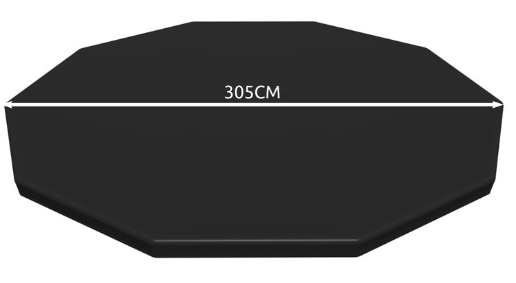 Stelažinio baseino uždangalas 305 cm