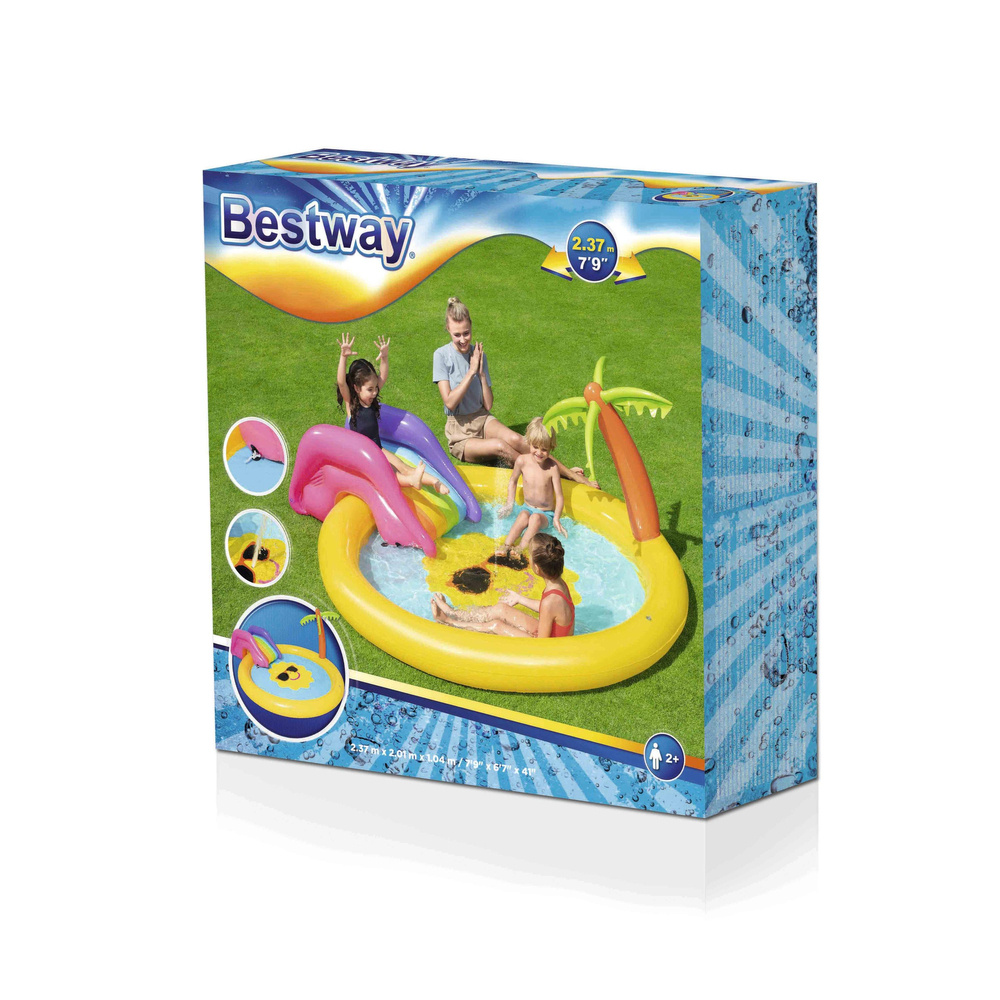 Pripučiama žaidimų aikštelė bestway summer, 237x201x104 cm