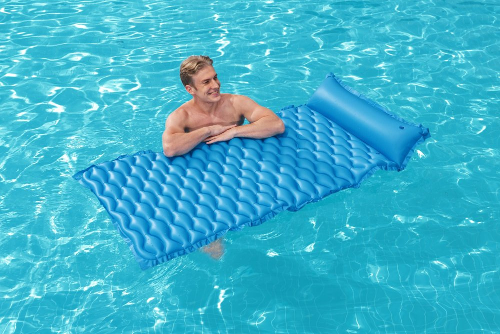 Pripučiamas paplūdimio čiužinys bestway float'n roll, 213x 86cm