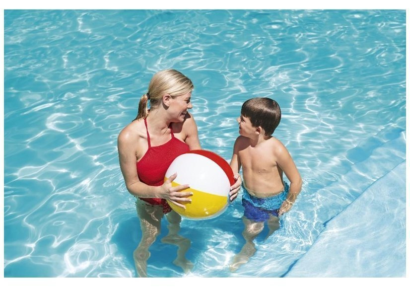 Pripučiamas paplūdimio kamuolys bestway beach, 51 cm