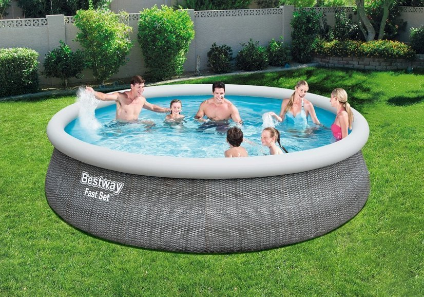 Baseinas Bestway Fast Set 457x107 cm, su filtru