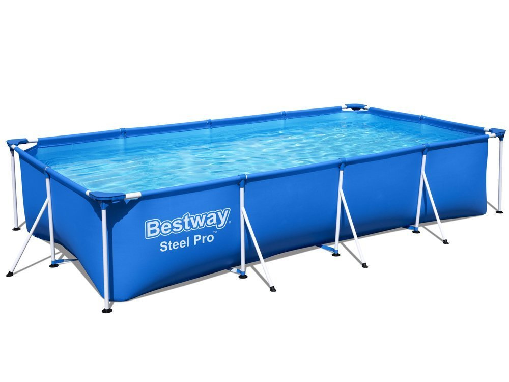 Karkasinis baseinas bestway steel pro 400x211x81 cm, su filtru
