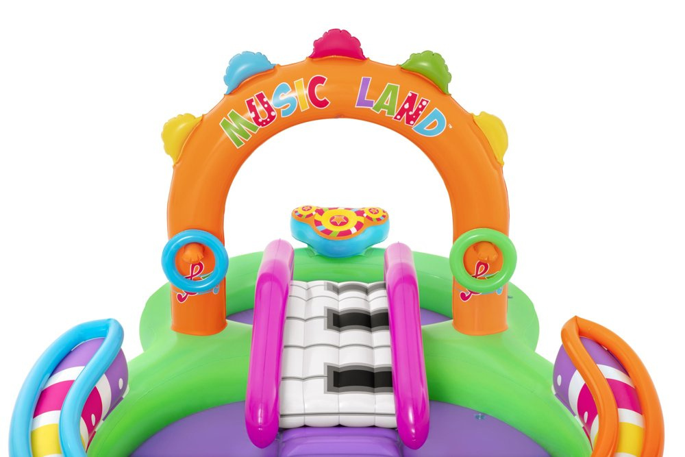 Pripučiama žaidimų aikštelė bestway sing 'n splash, 295x190x137 cm
