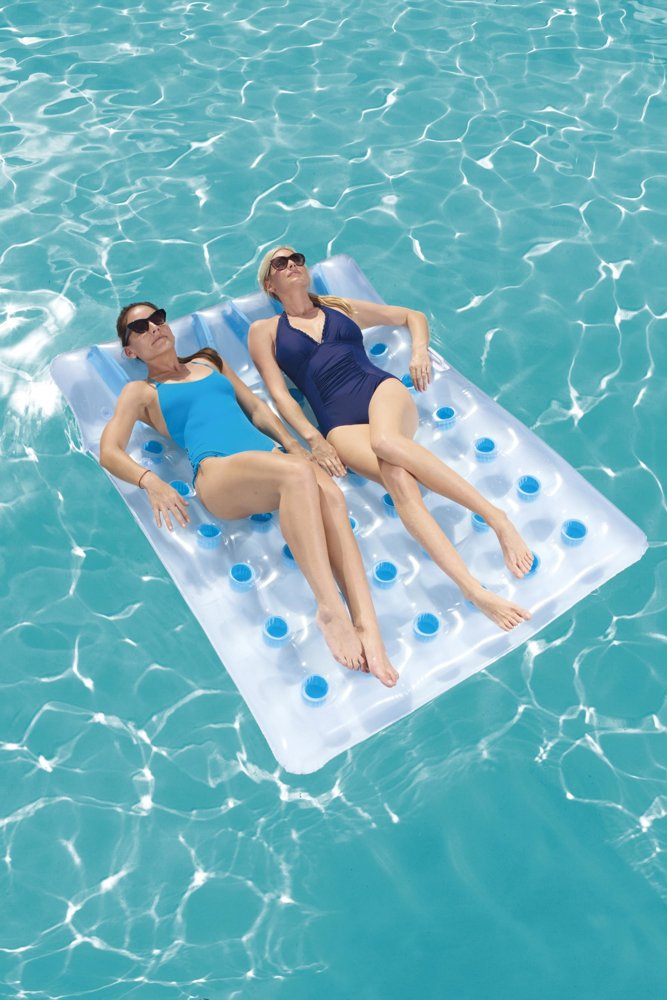 Pripučiamas paplūdimio čiužinys bestway beach bed lounge, 193x142 cm