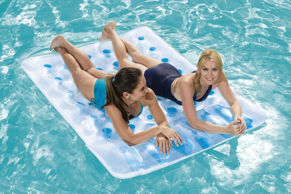 Pripučiamas paplūdimio čiužinys bestway beach bed lounge, 193x142 cm