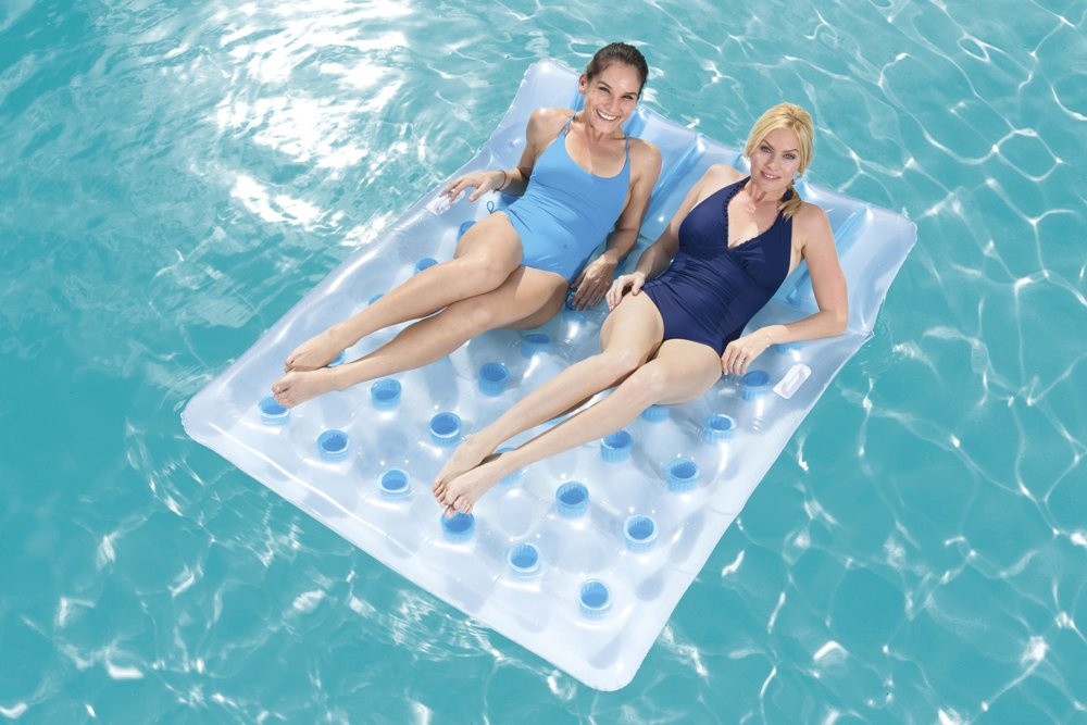 Pripučiamas paplūdimio čiužinys bestway beach bed lounge, 193x142 cm