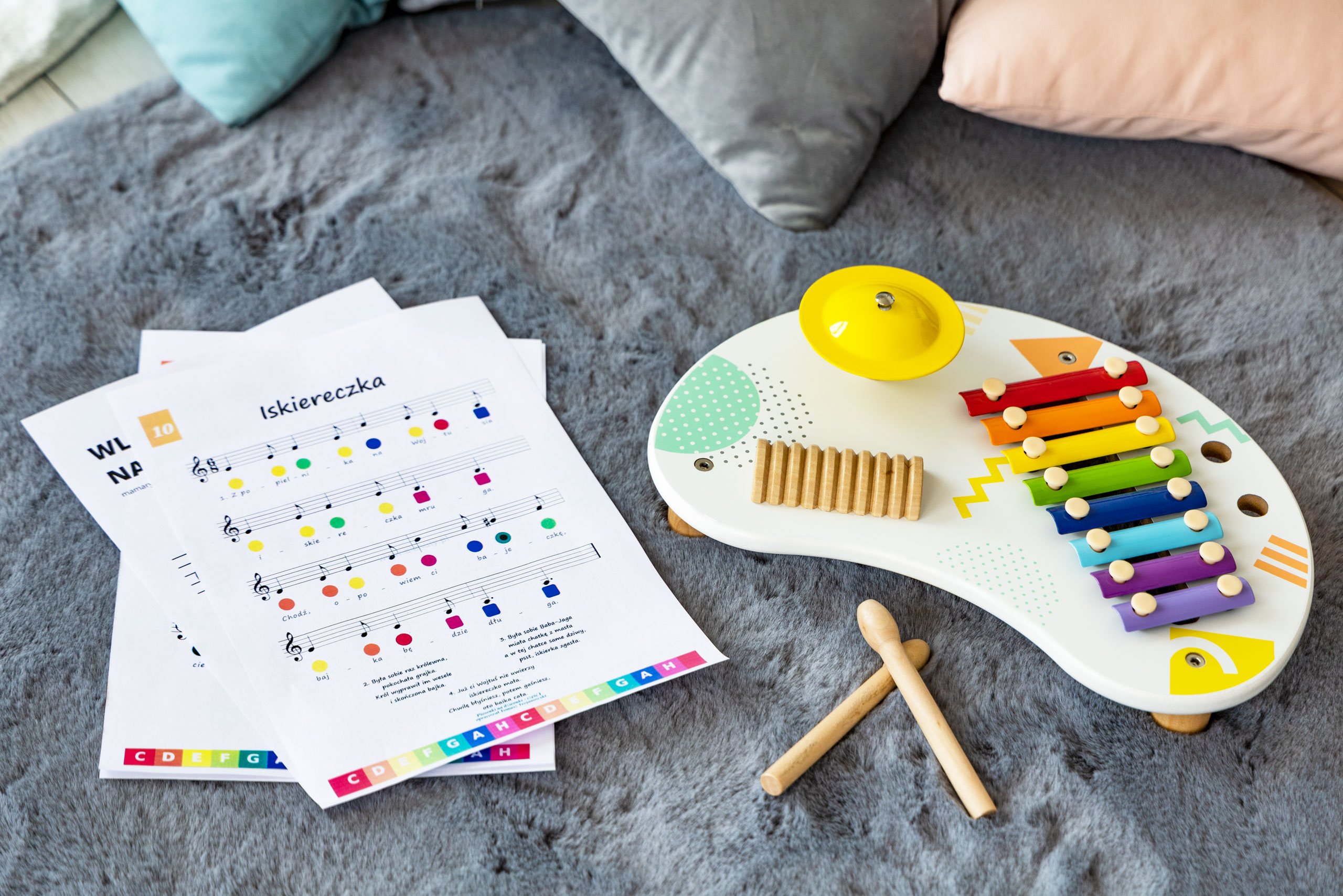 Muzikinis medinis veiklos centras ecotoys