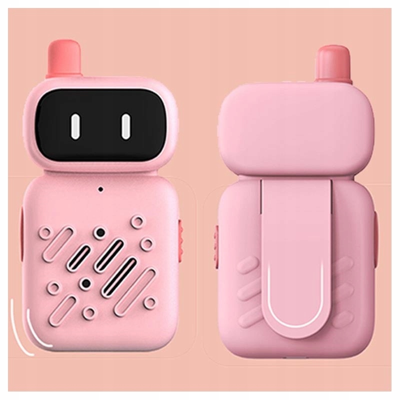 2x walkie talkie vaikams robotai