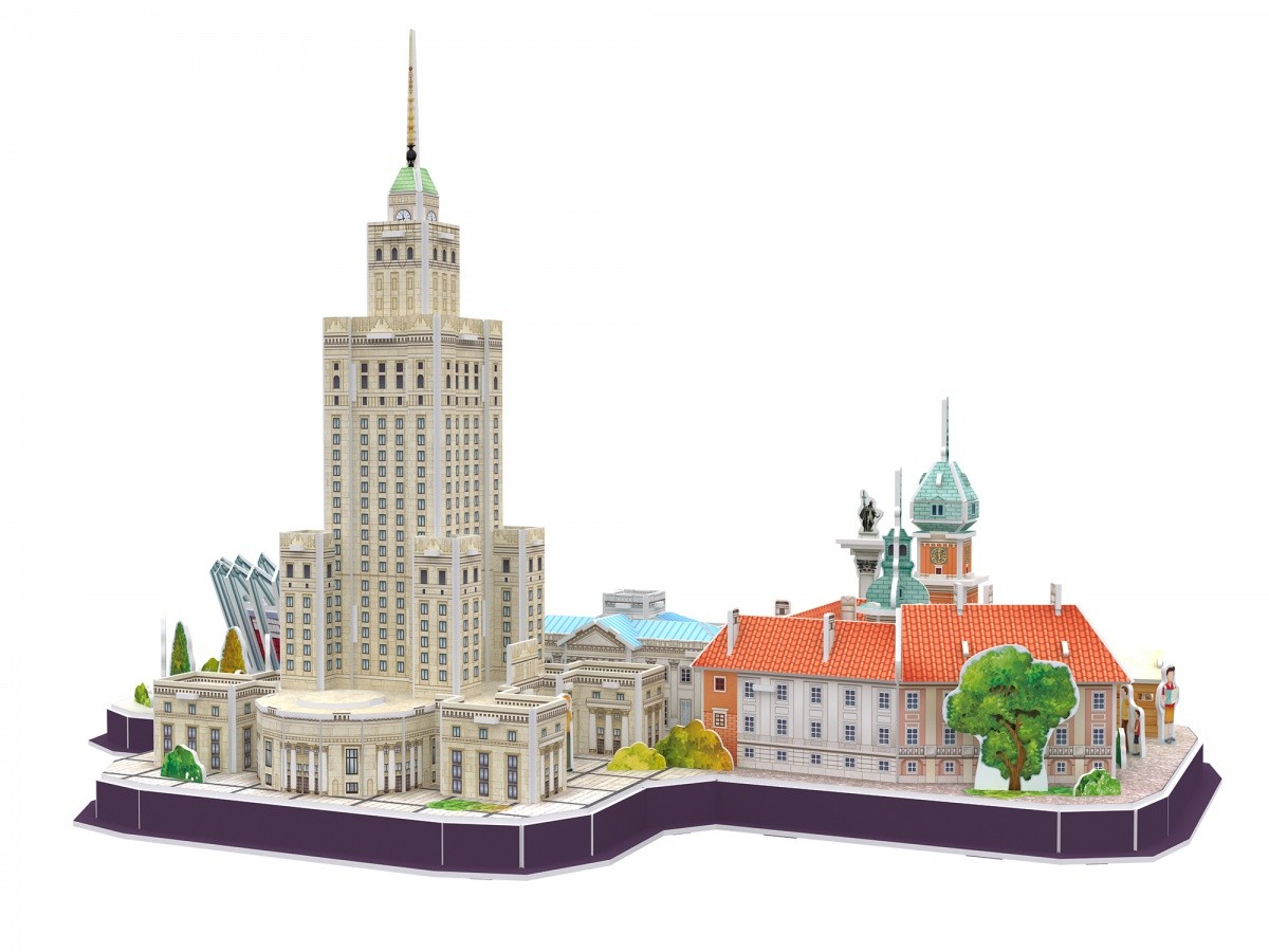 3d dėlionė varšuva cubic fun, 306-20271, 126 d.
