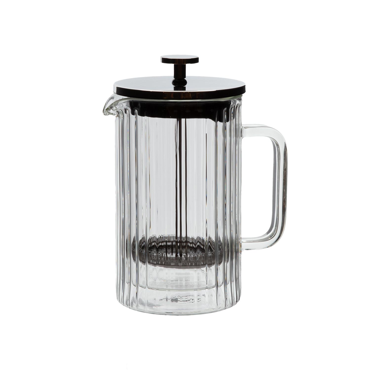 Stiklinis kavinukas su presu, dvigubos sienelės, 600 ml