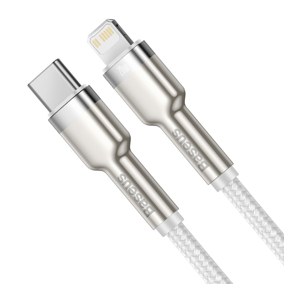 Usb-c į lightning kabelis baseus cafule series metal data, 1 m