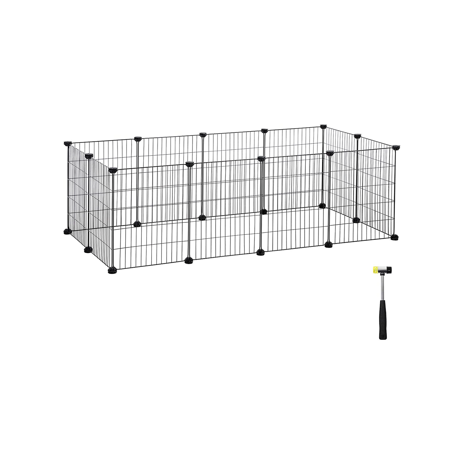Gyvūnų aptvaras 143x73x46 cm