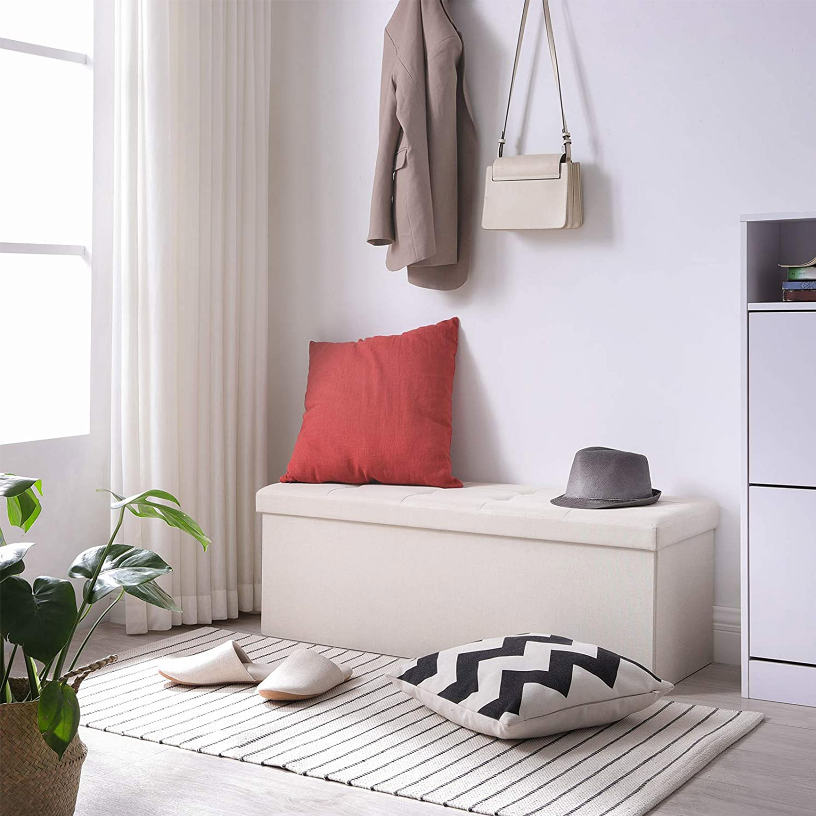 Pufas SONGMICS, 38 x 110 x 38 cm, 300 kg