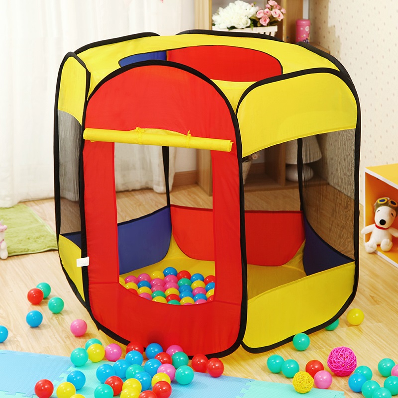 Vaikiška palapinė - baseinas+100 kamuoliukų iPlay