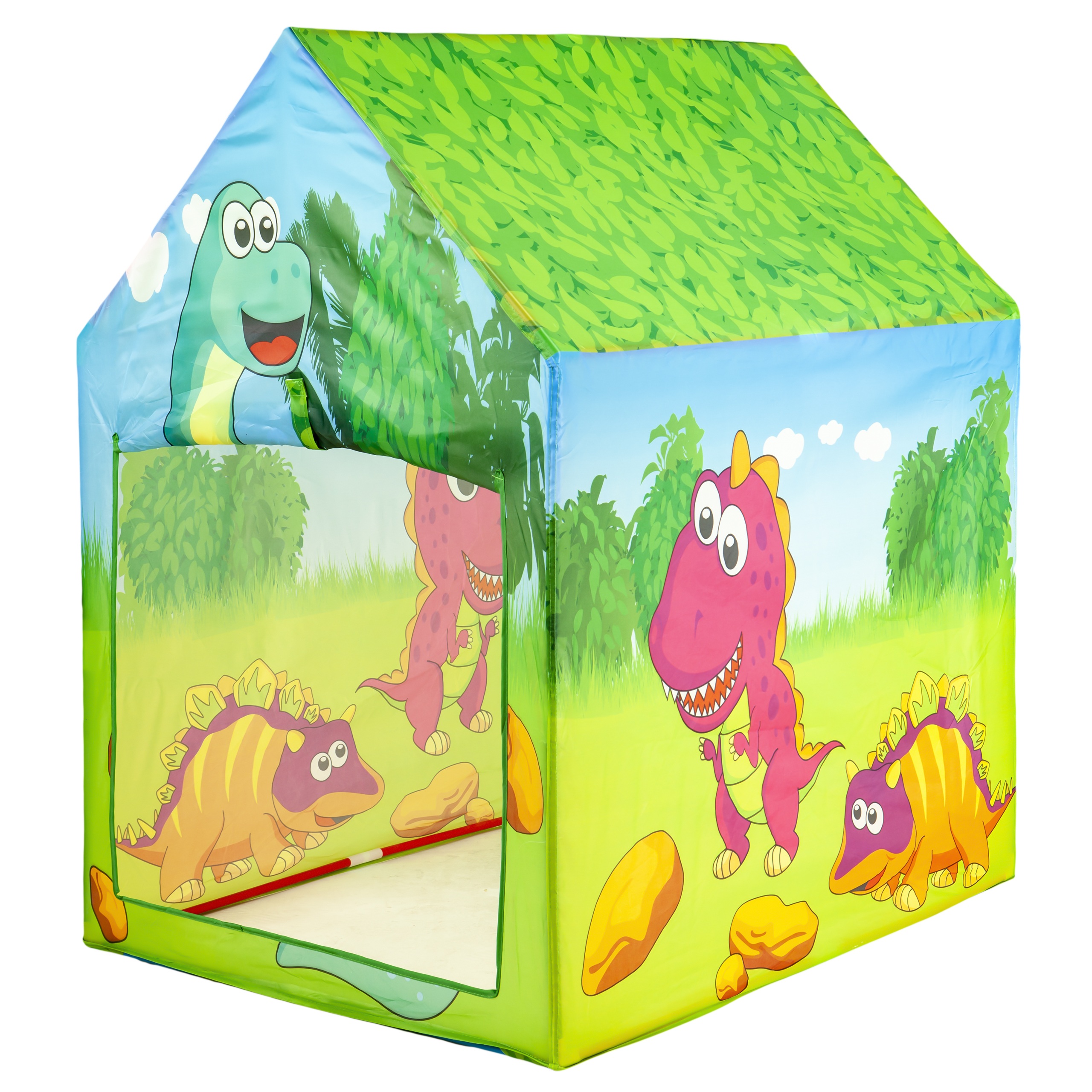 Vaikiška palapinė iplay dinozaurų šalis 95x72x102 cm
