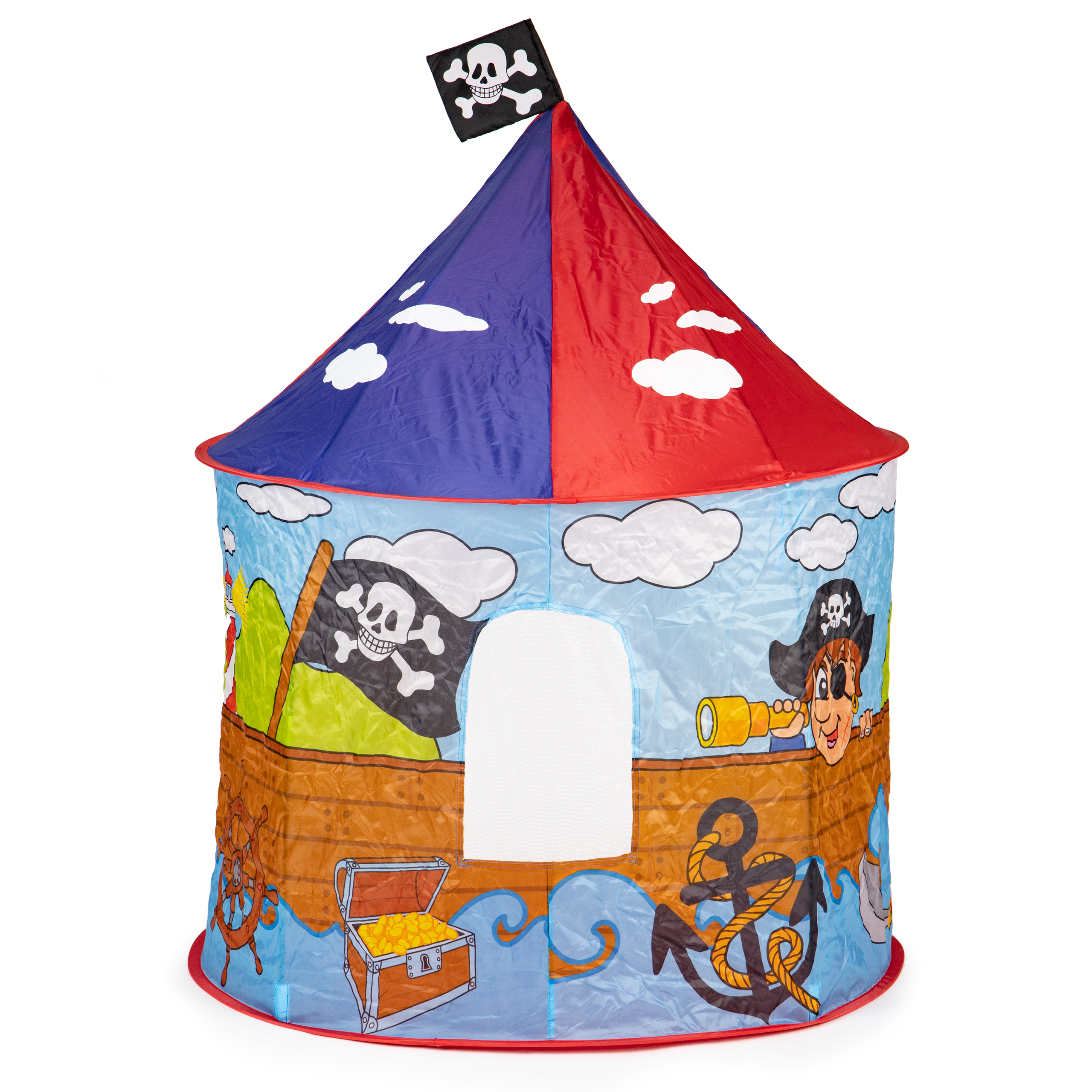 Piratų namelis, žaidimų palapinė vaikams