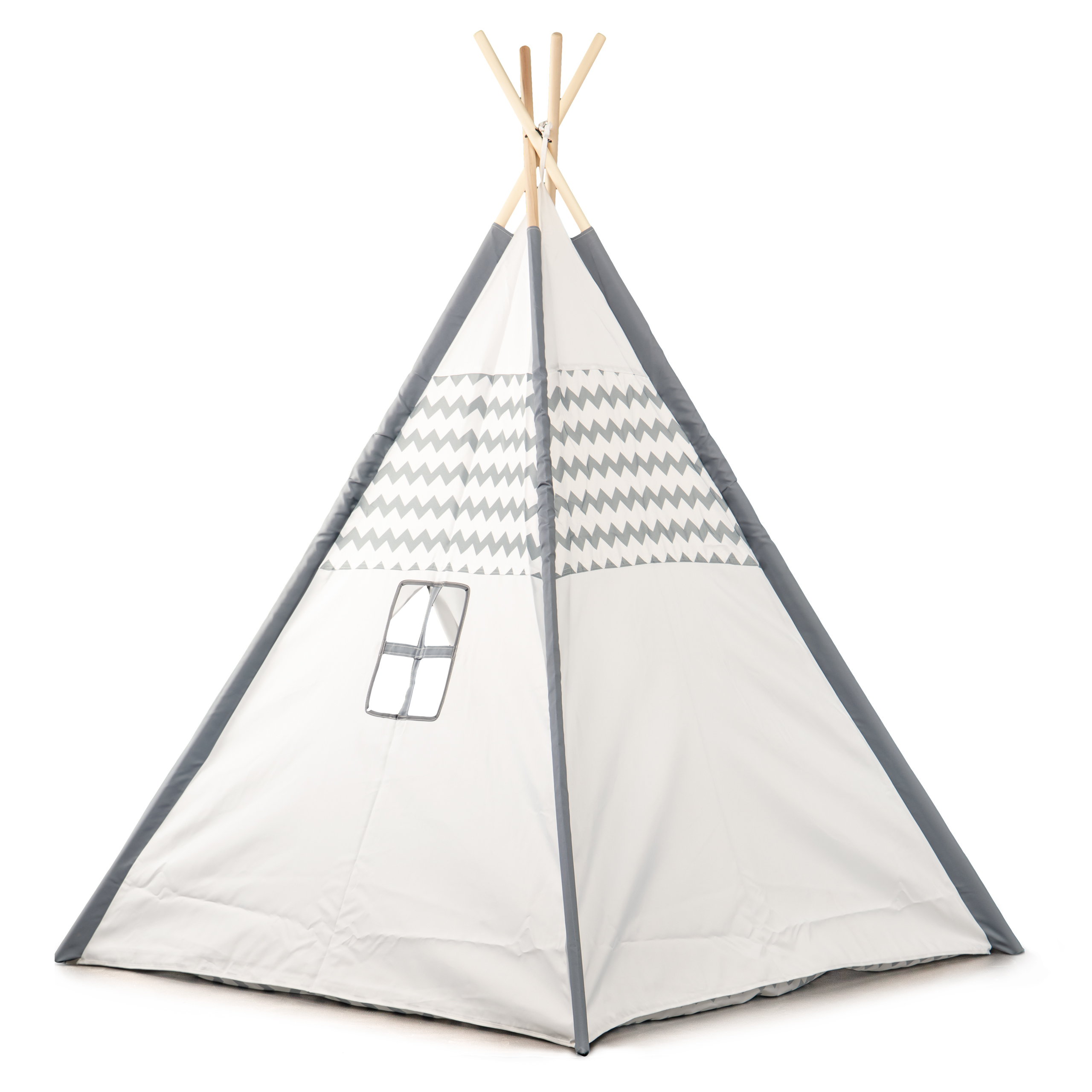 Vaikų žaidimų palapinė ecotoys tipi-8112, 120x120x160 cm