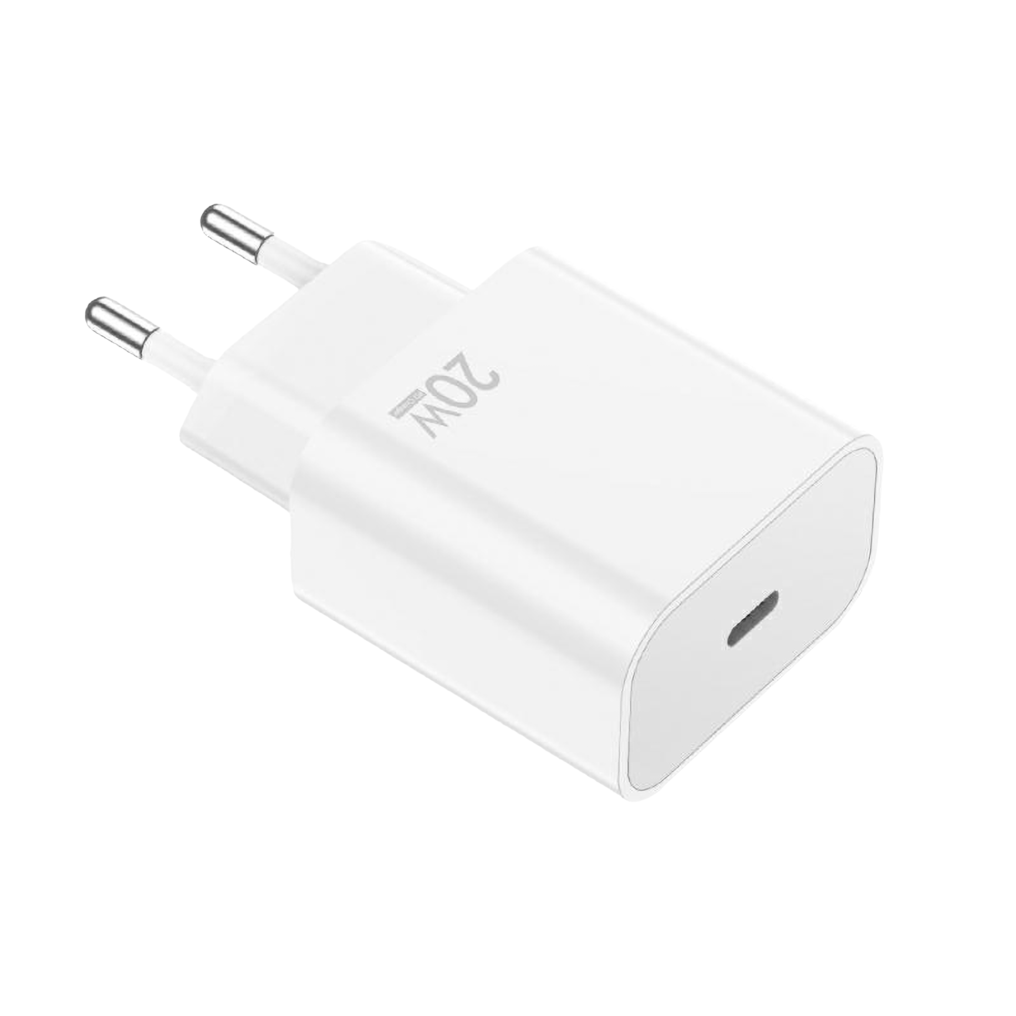 Sieninis įkroviklis og73 20w su usb-c ir power delivery funkcija