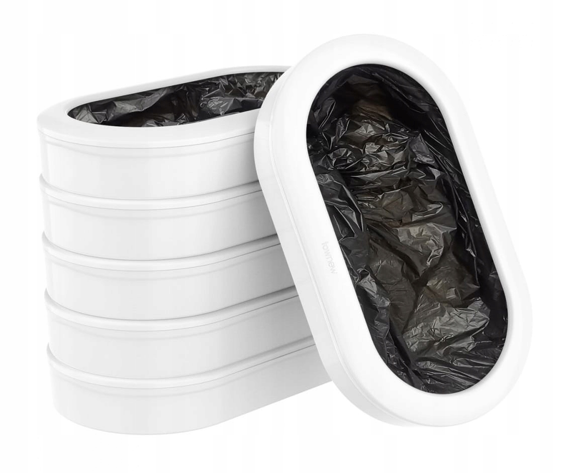 Išmaniosios šiukšlių dėžės maišeliai Xiaomi Townew R03 Regular Refill Rings 6-pack (TN2007R)