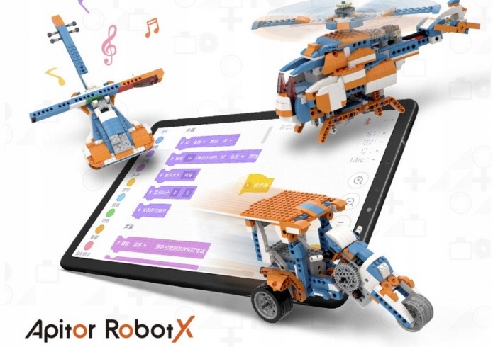 Apitor robot x mokomasis robotų konstravimo rinkinys