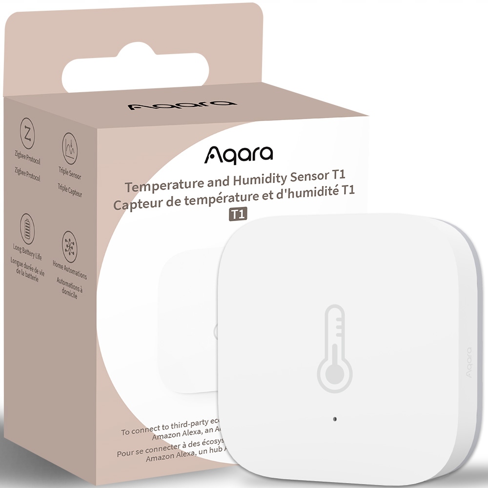 Aqara T1 temperatūros drėgmės sensorius Zigbee (TH-S02D)