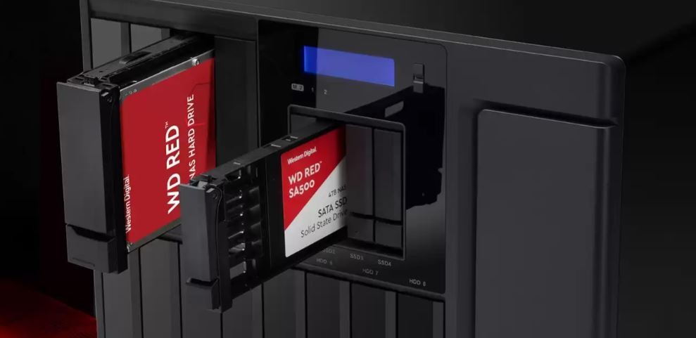 Ssd vidinis kietasis diskas ssd wd red 2tb m.2 sata wds200t1r0b
