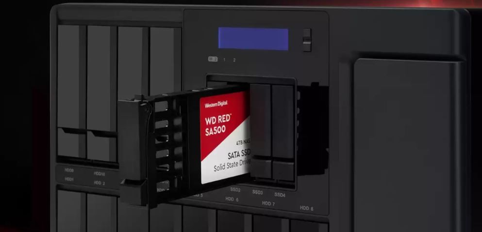 Ssd vidinis kietasis diskas ssd wd red 2tb m.2 sata wds200t1r0b