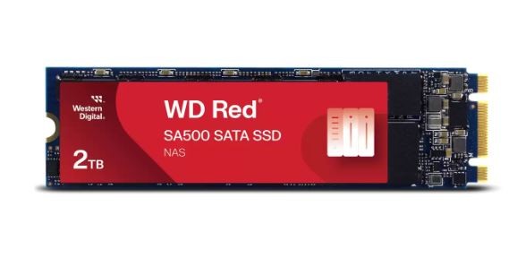 Ssd vidinis kietasis diskas ssd wd red 2tb m.2 sata wds200t1r0b