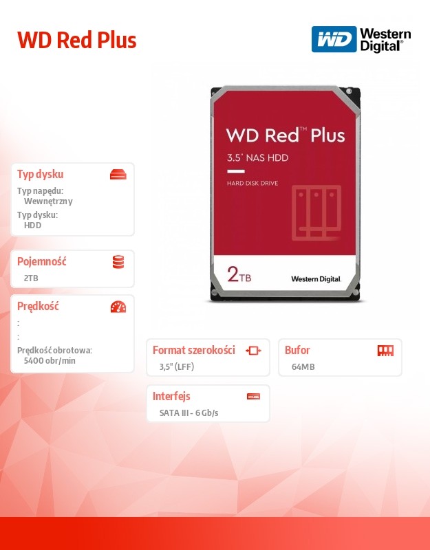 Hdd vidinis kietasis diskas wd wd20efpx