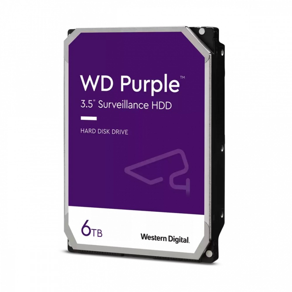 Hdd vidinis kietasis diskas western digital purple wd64purz