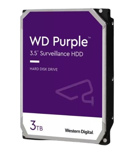 Hdd vidinis kietasis diskas wd purple wd33purz 3tb