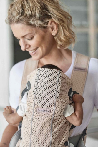 Babybjörn nešioklė Baby Carrier Mini Mesh 3D, pearly pink